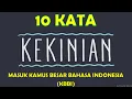10 Kata Kekinian yang Masuk Kamus Besar Bahasa Indonesia (KBBI)