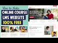 How to Make FREE Online Course LMS Educational Website like Udemy with WordPress 2024 - Tutor LMS