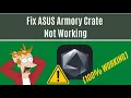 EASY FIX For Armoury Crate No BS
