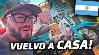 VUELVO A MI CIUDAD DESPUES DE SEIS AÑOS VIAJANDO EN MOTO👀😱 | SANTO TOMÉ🇦🇷