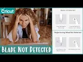SOLVED Cricut Scoring Wheel Blade Not Detected Error