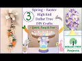 3 NEW Spring Easter High End Dollar Tree DIY Decor Crafts Spring Farmhouse Decor New DIYs