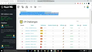 JavaScript Source root-me org Challenge