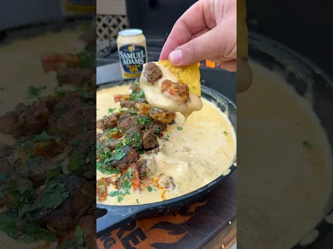 Surf & Turf Smoked Queso Recipe (In Description)