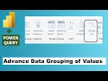 Advance Data Grouping in Power Query Grouping by Multiple Columns on Multiple Measures