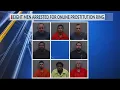 8 arrested in Smith County undercover online prostitution sting