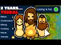 Rimworld STONE AGE Tribal Start 2 Years