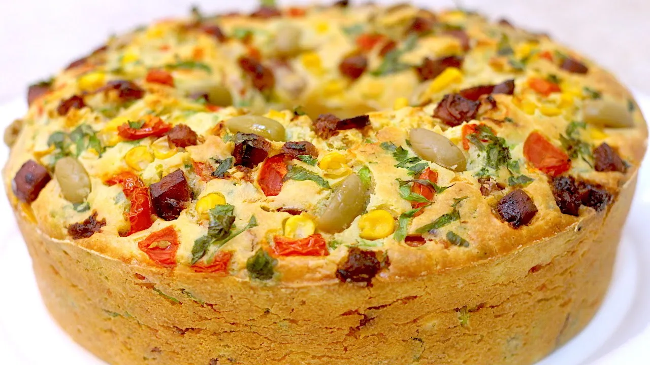 CHEF ÁLVARO RODRIGUES - TORTA SALGADA DE LIQUIDIFICADOR