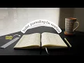 EASY bullet journal setup for organization mindfulness