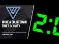 Creating a countdown timer in Unity