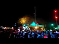 Janggel bergmbira sambut tahun baru 2018