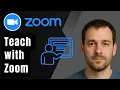 How to Teach Online with Zoom 2026 Step-by-Step Beginners Tutorial