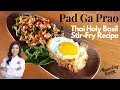 Spicy Thai Basil Chicken Pad Ga prao fast casual recipe