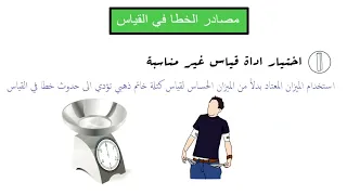 شرح انواع القياس و الخطا في القياس فيزياء الصف الثاني الثانوي 2026 المنهج الجديد 