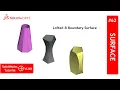 SolidWorks 62 Surface Lofted Surface Boundary Surface