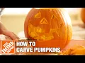 How to Carve a Pumpkin Jack-o -Lantern Ideas The Home Depot