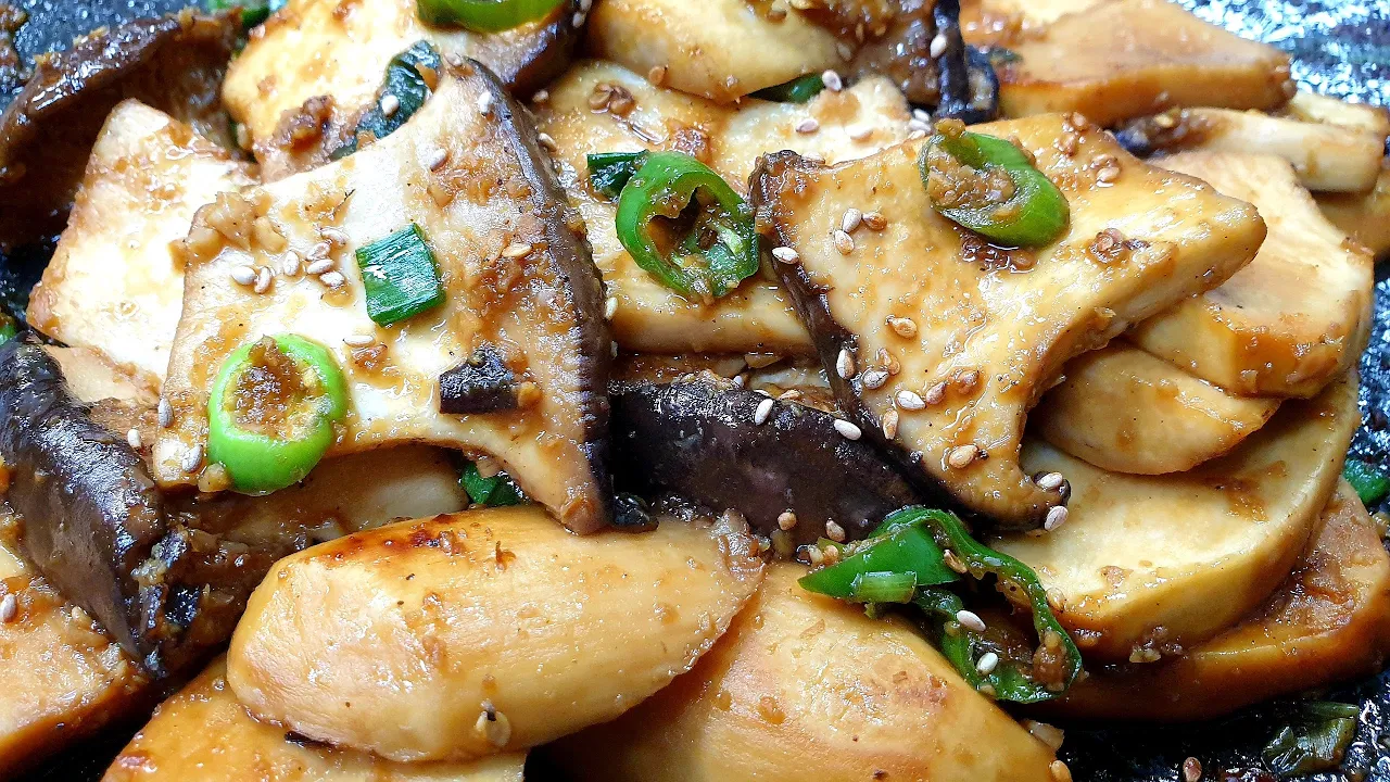 새송이 버섯볶음