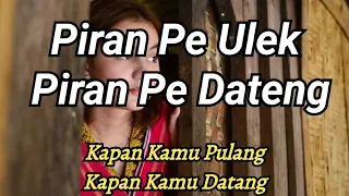 lirik lagu sasak lombok arti bahasa indonesia kungantih epe bae piran pe ulek piran pe dateng