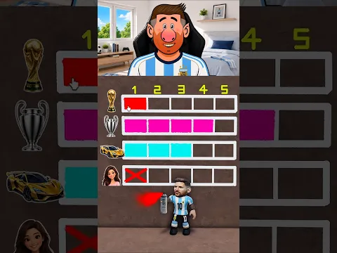Ronaldo, Messi, Speed, Georgina ❤️⚽️🤩 | Roblox Parody