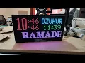 Download Lagu Jadwal sholat abadi RGB 7 warna Auto tartil dan auto adzan