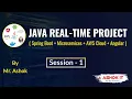 Java Realtime Project full stack development By Mr Ashok Session - 01 Ashok IT