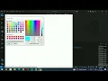 ms paint clone in python source code in comments