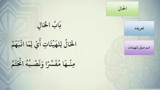 شرح نظم الآجرومية مع التشجير 111 الشيخ محمد محمود الشنقيطي 