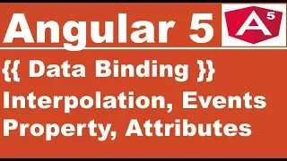 Angular 5 - Beginners guide to Data Binding
