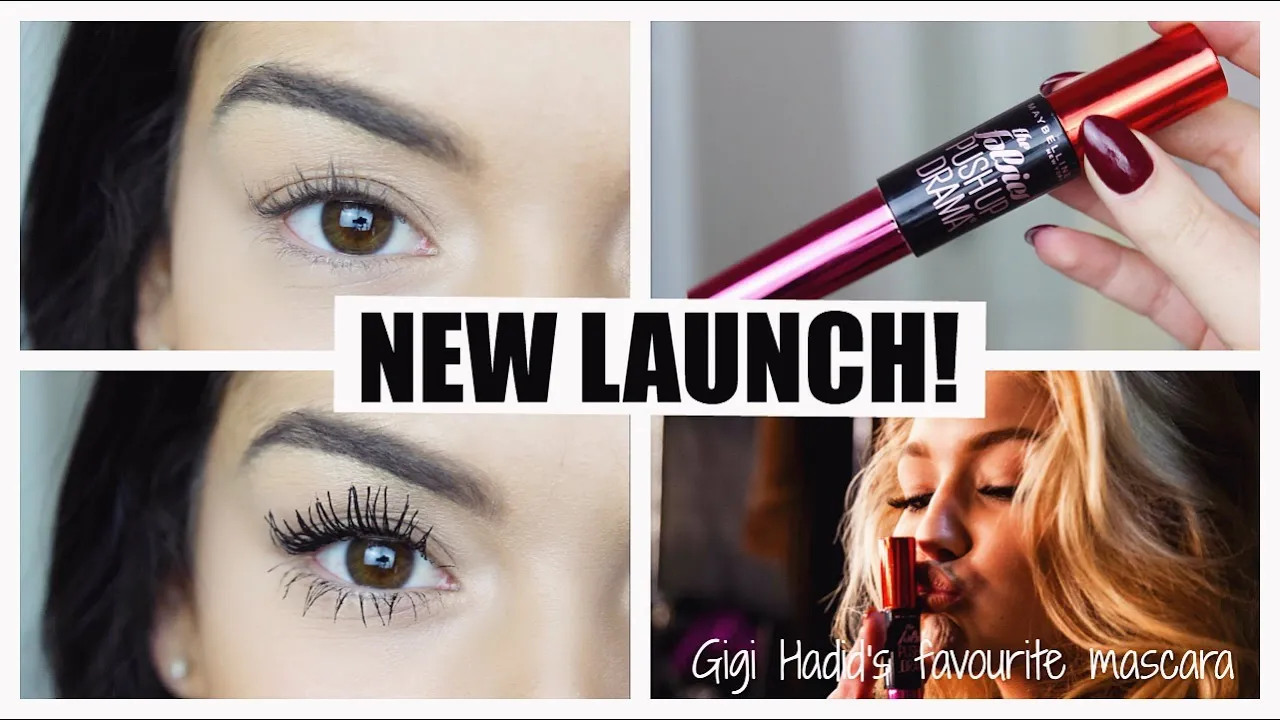 Maybelline Push Up Drama Mascara First Impressions!. 