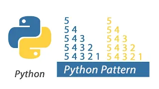 Python Number Pattern - Using nested loop in python