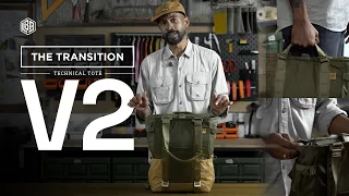 the transition v2 technical tote bag feature updates lbbjkt