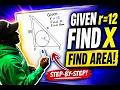 Find x and the Area This Geometry Puzzle Is Harder Than It Looks