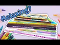 Trying out RELAXING Coloring Books