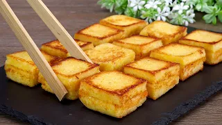 Das köstlichste Frühstück-Rezept, das Sie jemals essen werden! Nur Ei, Käse und Brot!