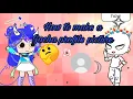 How to make a gacha profile picture old