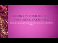Work on your Idioms Exercises Progress