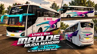 Livery Bus - MADJOE MUDA MANDIRI   [JB5]  |  IDBS Bus Simulator