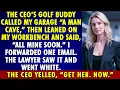 Download Lagu De GOLFVRIEND van de CEO maakte mijn GARAGE belachelijk. Na één E-MAIL raakte de ADVOCAAT in pani...