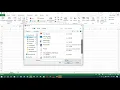 Insert object in excel