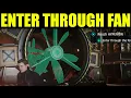 007 First Light - How to enter through the fan get past Androids EASY reach Hyperion