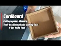 Digital corrugated board Cutting Machine Oscillating Knife Cutting V-Cut Processing