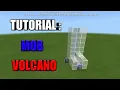 MCPE TUTORIAL MOB VOLCANO