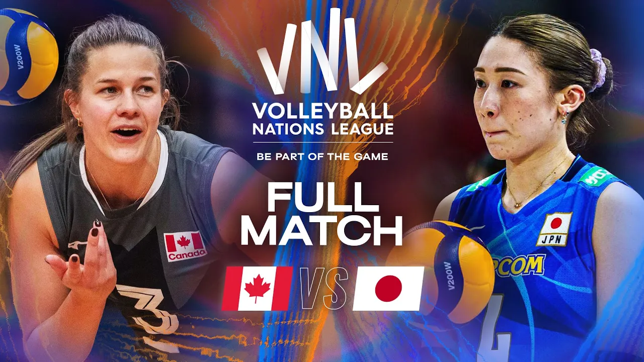 Canada 🇨🇦 vs Japan 🇯🇵 | VNL 2025 - Full Match | Week 1