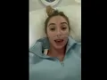 First hyperbaric oxygen therapy experience with Aurora Culpo, inside the OXYNOVA 8 HBOT Chamber.