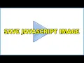 Save javascript image
