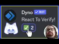 How to Create Discord Verification System with Dyno Bot