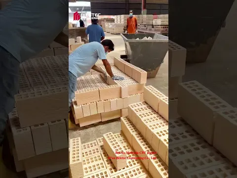 Brictec Malaysia CTB Project: Fully Automatic Brick Production Line in Action #manufacturing #brick