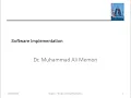 Software Implementation SDLC Phase Concepts