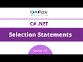 Selection Statements C Net - Session 31