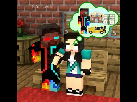 The girl betrayed the zombie to follow Bad Herobrine—and this is how it ended!